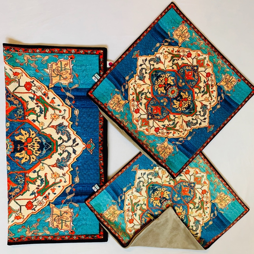 Home/Furniture Cushion and Tablecloth 🏠🎉🌸